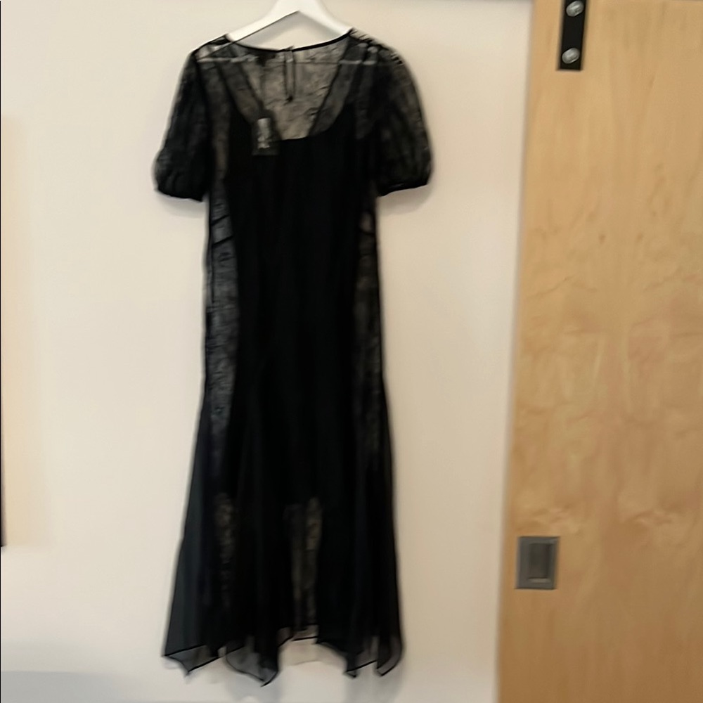 NWT All Saints | Rayna maxi dress | Black | Size 6 - Picture 4 of 16